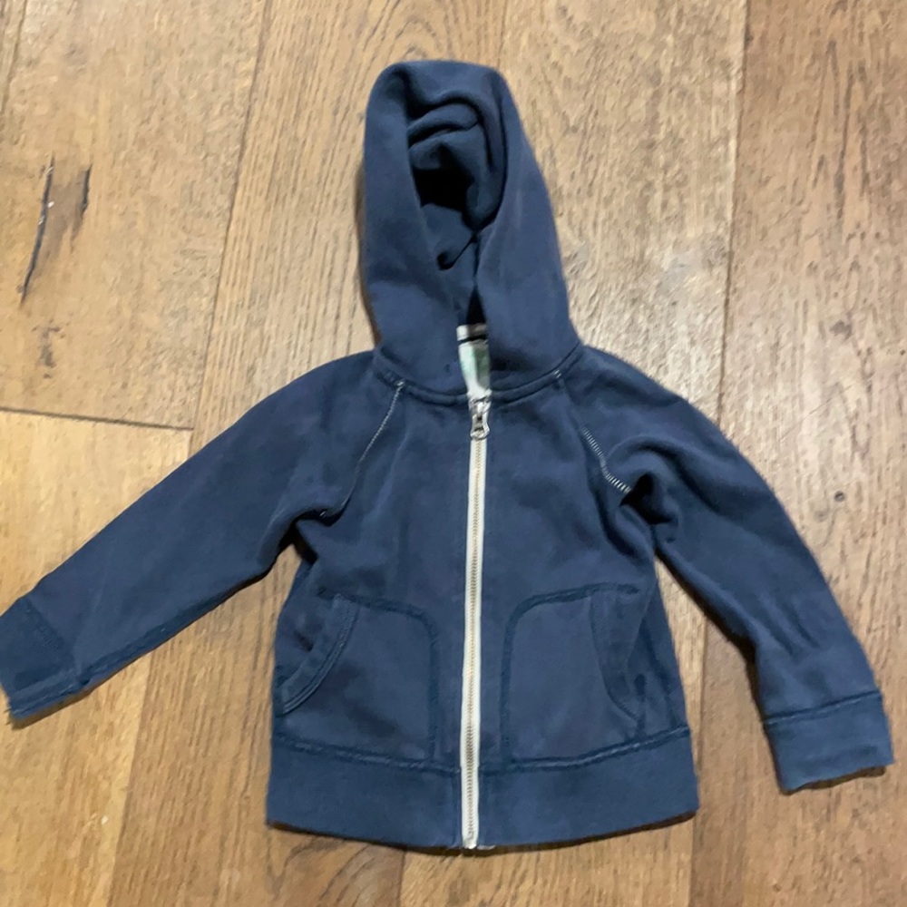 CrewCuts blue hooded sweatshirt